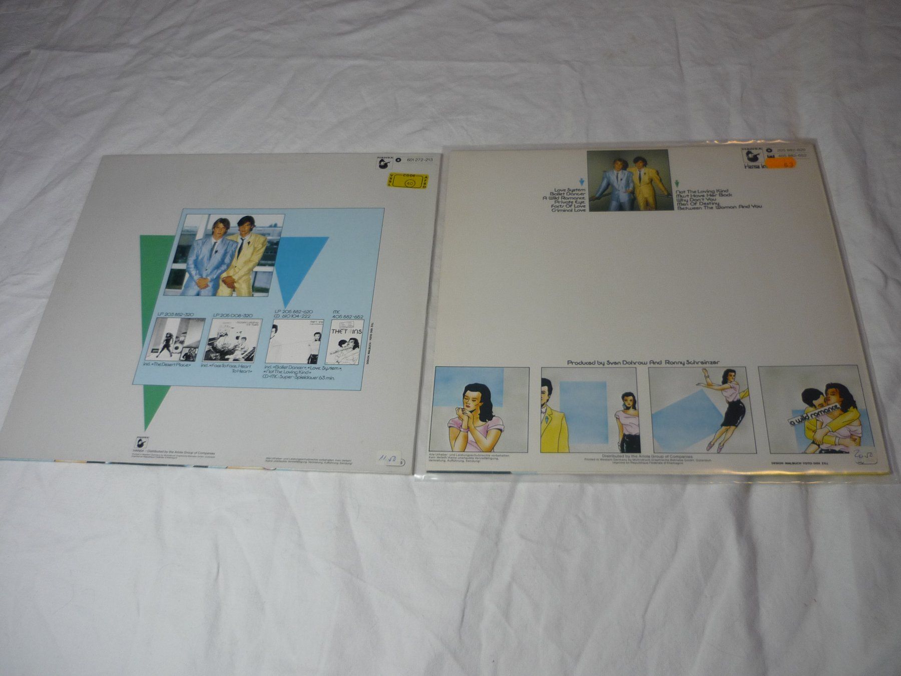 Dischi in vinile: 2x 12" Schallplatten - The Twins  - Top Sammlung – Usato da Beringen venduto da zzRegal 1