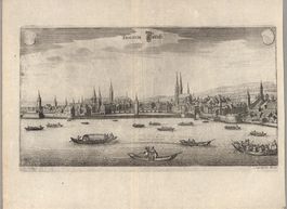 Zürich Kupferstich von Merian