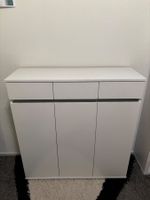 Shoe cabinet / Multipurpose white cabinet(3 doors, 3 drawer)