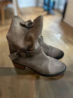Motorrad-Stiefel Wildleder Grösse 40