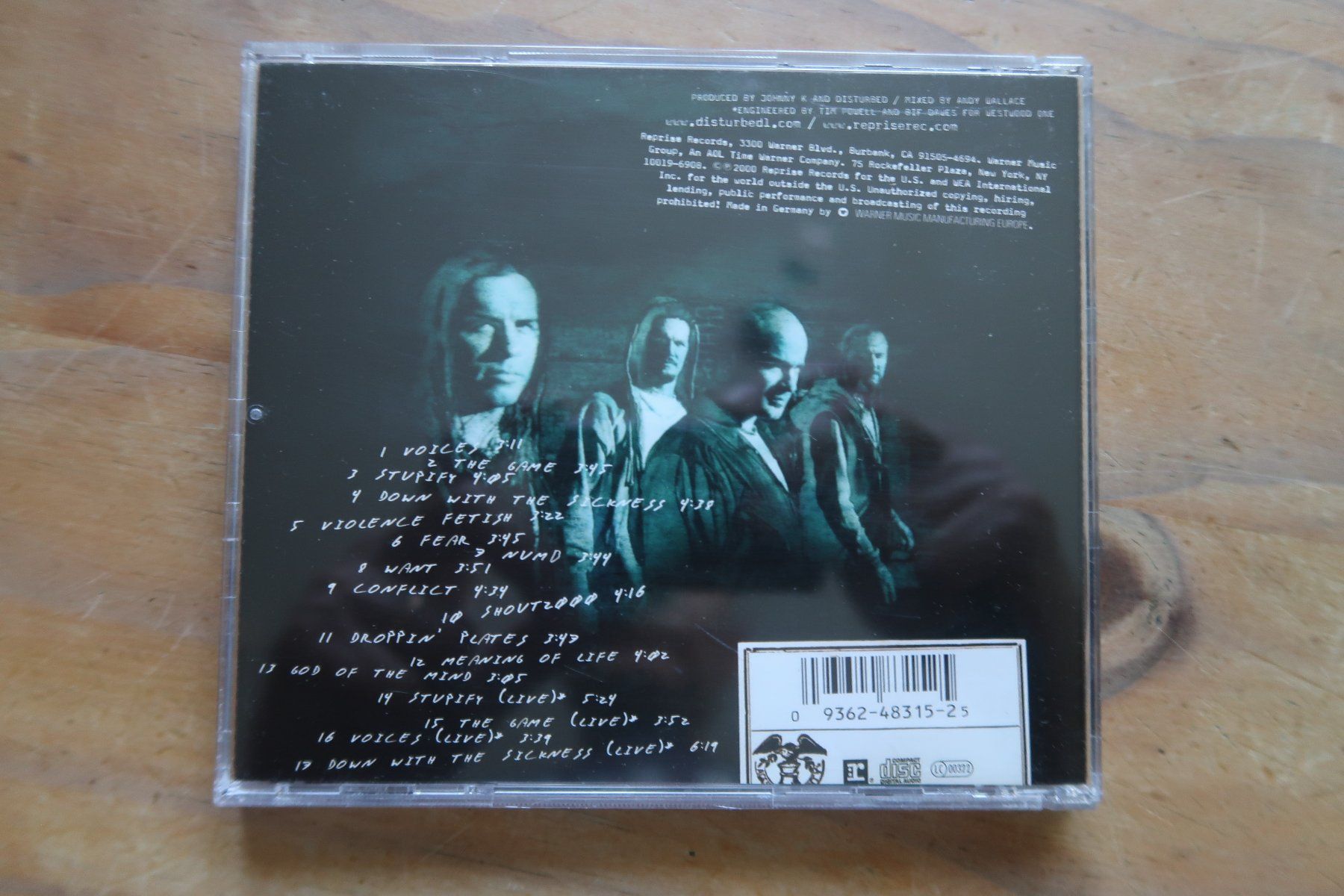 CDs: DISTURBED - THE SICKNESS - CD – D'occasion à Basel par Patiscat 1