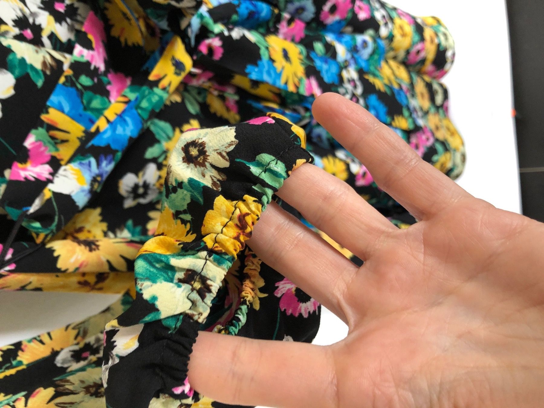 Vestiti: Robe à fleurs volantée Wallis taille 36 neuve – Nuovo e nell'imballaggio originale da Coppet venduto da Vanessamode 8