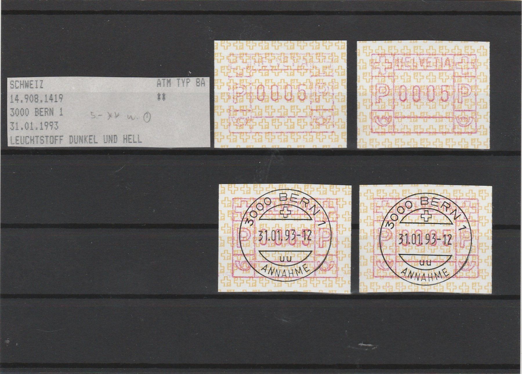 Tous les timbres: Typ 8A mit Arbart – D'occasion à Oberglatt ZH par Wiedmi6
