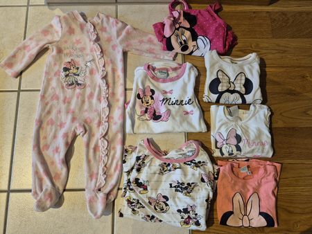 Disney Minnie Maus 7 Stück Kleider Set Mädchen Baby