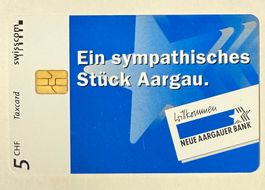 Swisscom Taxcard - Neue Aargauer Bank