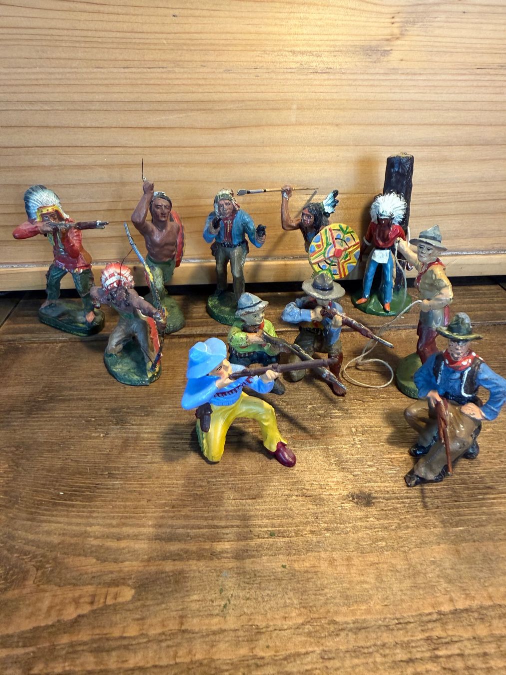 Elastolin Spielzeuge: 102 Cow-boy indiens élastolin – Gebraucht aus Ecuvillens von mcw_lx9j 6