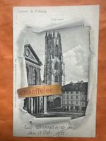 Alte Ansichtskarte Freiburg Kathedrale, 1902, Rarität