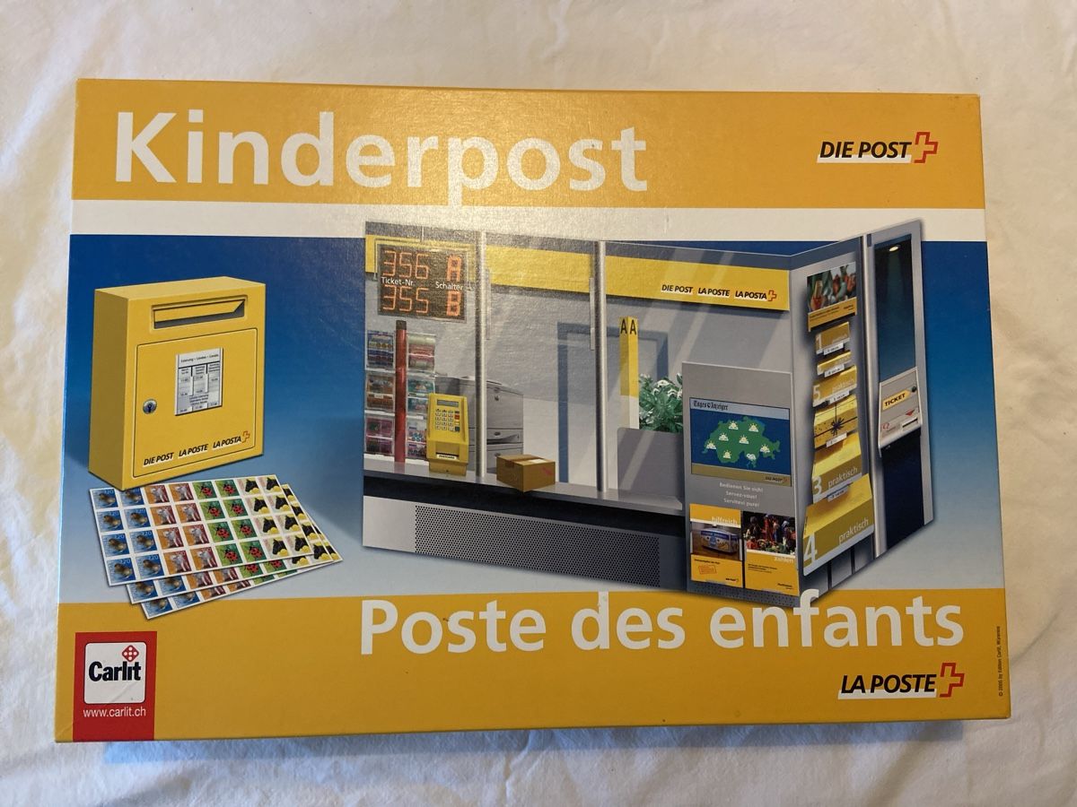 Giocattoli: Kinderpost Spielkarten – Usato da Uetikon am See venduto da sarentio