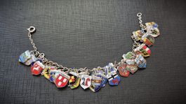 Bettler-Armband mit emaillierten Wappen
