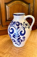 Steingut Bodenvase