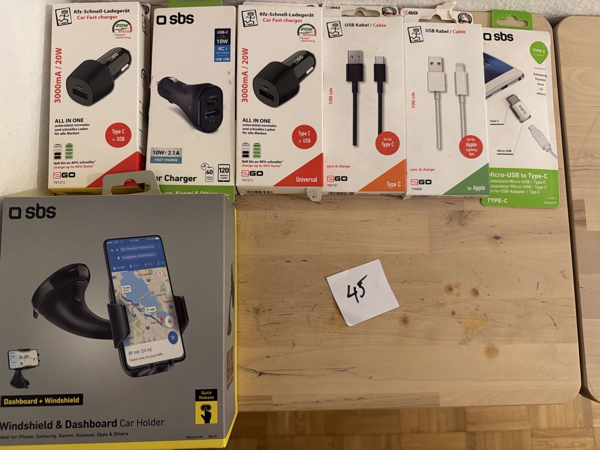 Batterie-Ladegeräte: Diverse autozubehör 45 – Neu und originalverpackt aus Kloten von sze_wb99