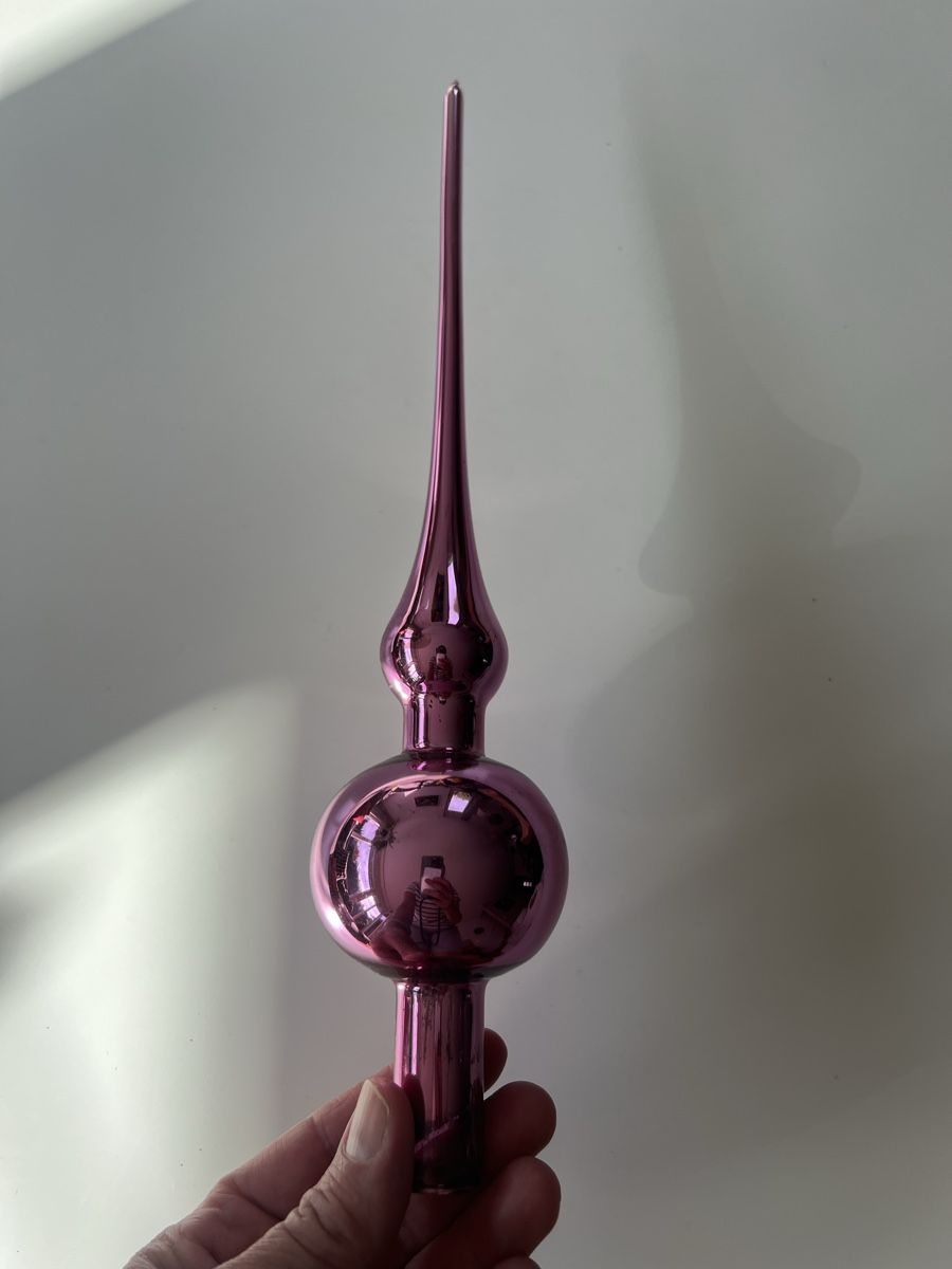 Tutte le decorazioni: Pink Rödentaler Baumspitze  – Usato da Uerikon venduto da Saffagirl 1
