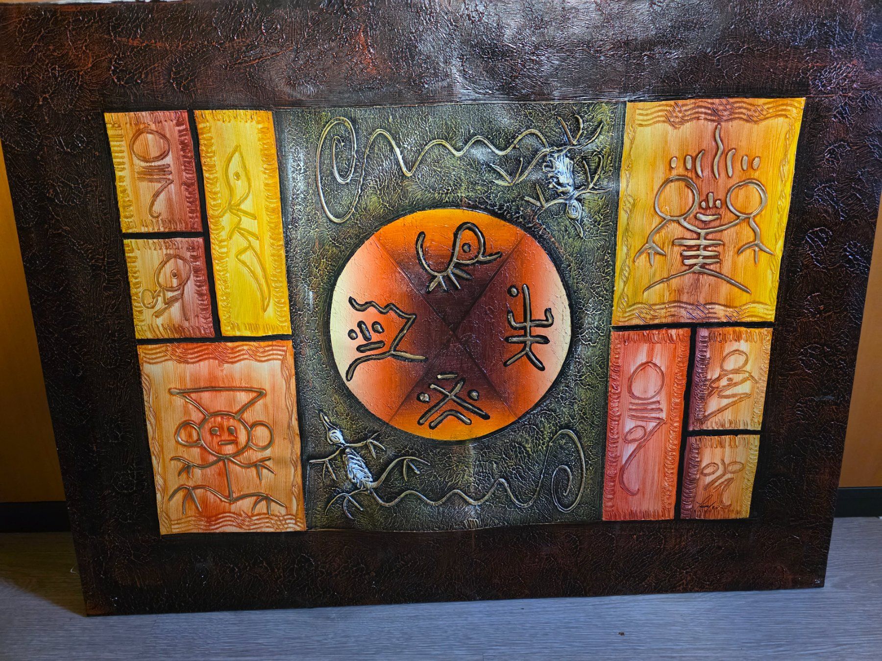 Dipinti: Bild Gemälde spirituelle Kunst auf Leinwand – Usato da Walterswil BE venduto da Lonitti 4