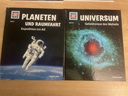 Was ist Was, Planeten und Universum, 2 Bände, Neu