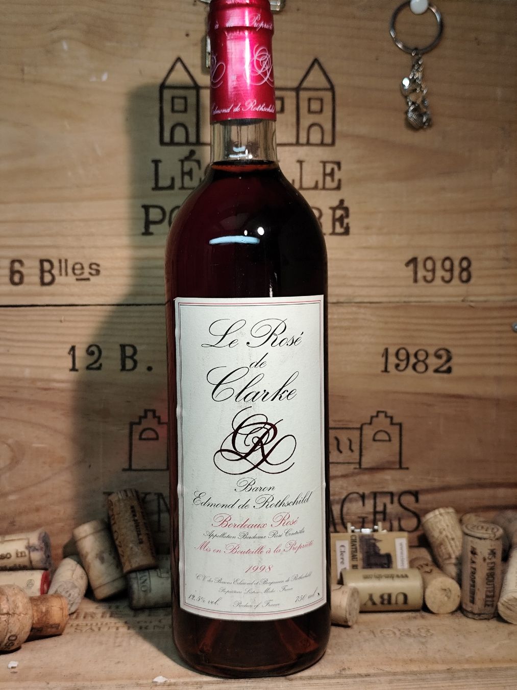 Mouton Rothschild Wein: 1998 Le Rosé de Clarke, Bordeaux Baron Philippe – Neu (gemäss Beschreibung) aus Büsserach von Vintage-vins 4