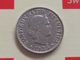 10 Rappen 1925 ss+, nur 3,0 Mio!