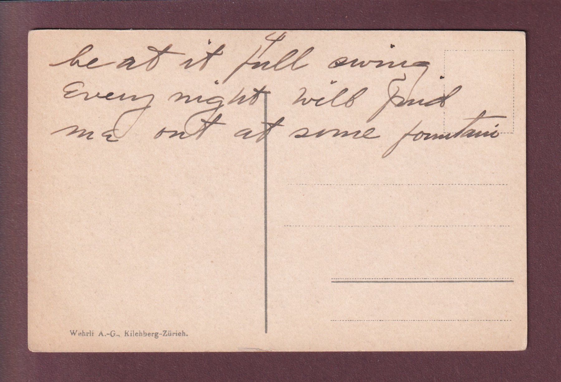 Cartoline postali: LAUTERBRUNNEN - Staubbach - Leute – Usato da Pully venduto da nicecards 1