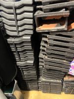 Dachziegel BRAAS Topas 13V schwarz Ziegel Stapel