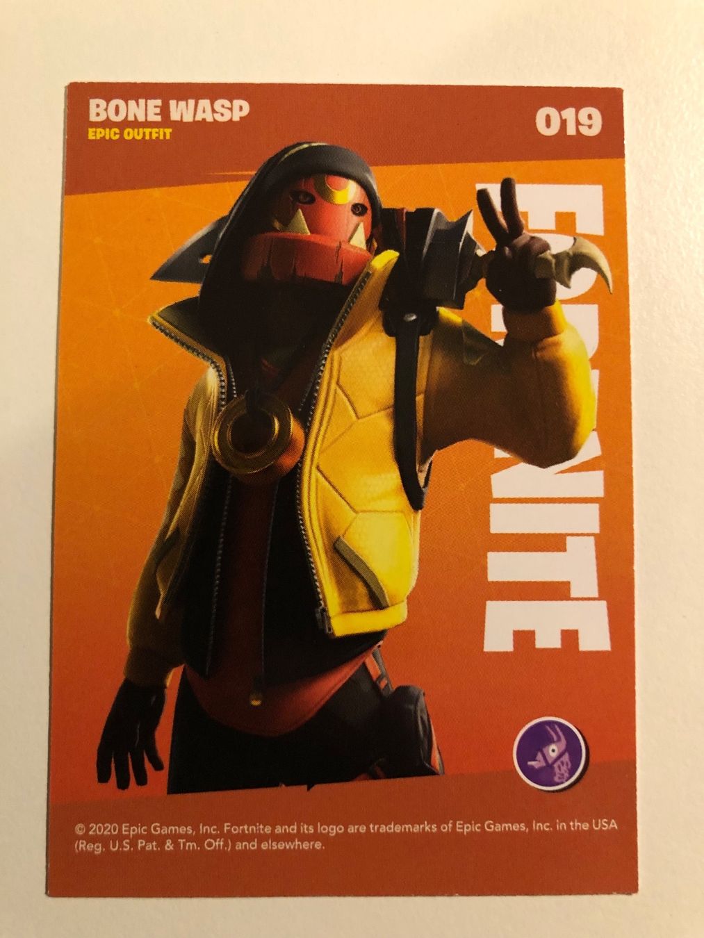 Carte collezionabili: Bone Wasp 019 Fortnite – Usato da Eschlikon TG venduto da RamonaSt