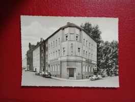 Essen Deutschland Hotel Dreilinden alte Autos s/w Karte