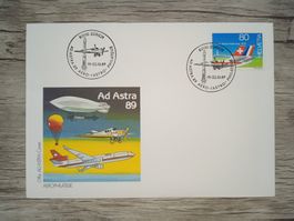 TR18 Enveloppe + Timbre Suisse 1989