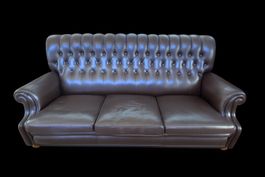 Canapé modèle Chesterfield 3 places et  2 fauteuils