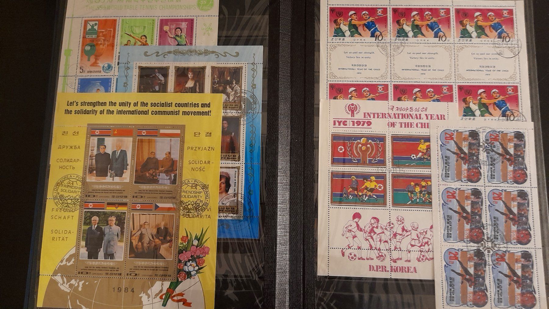 Tutti i francobolli: Sonderblocks Korea mit Album – Usato da Balgach venduto da SIMEON27 6