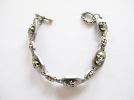Skull Power Divinity Symbol Bracelet