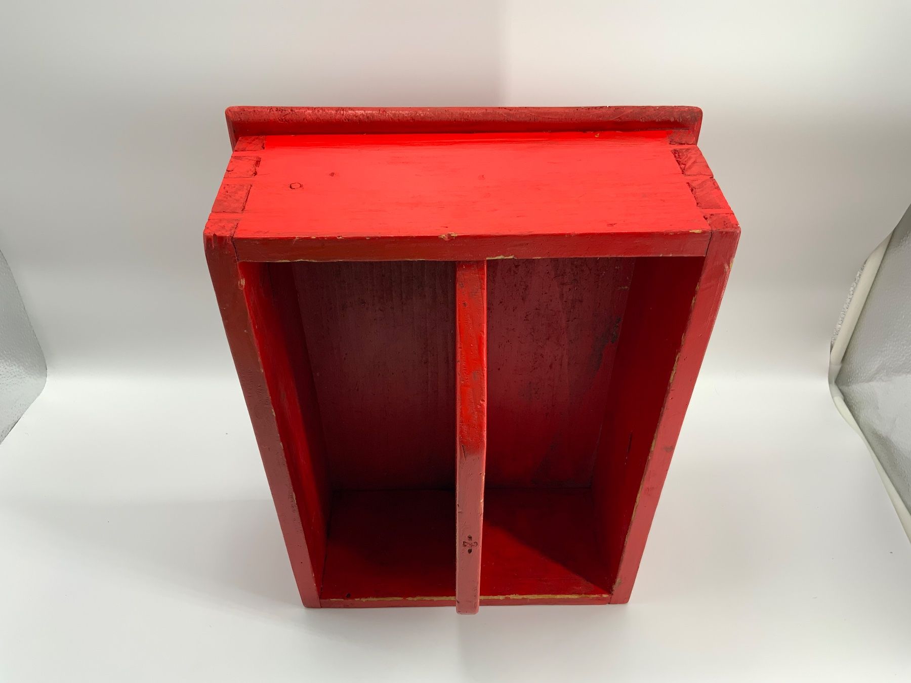 Casse di trasporto: Schuhputzkiste Holz rot – Usato da Erlach venduto da silvia3235 4