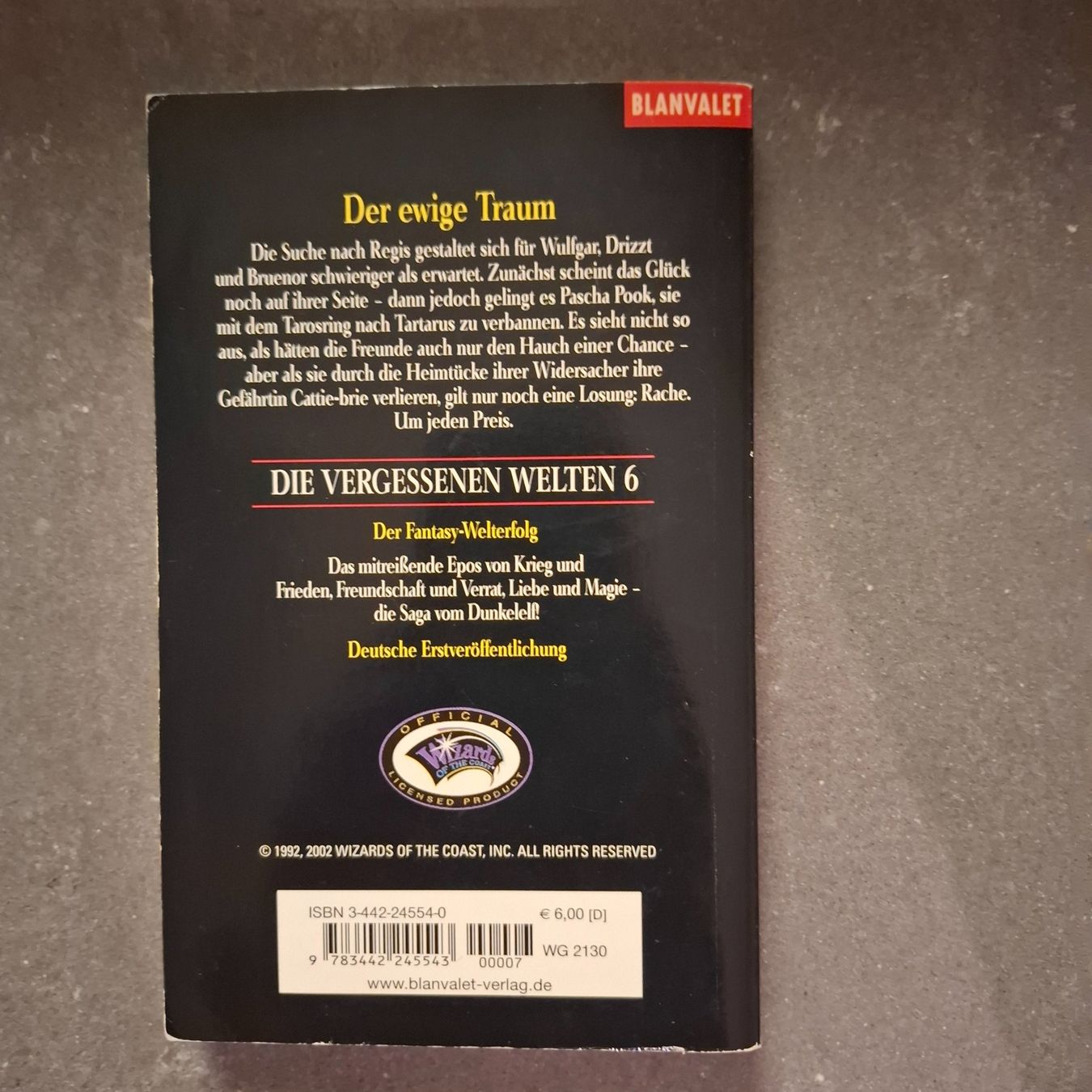 Libri: R. A. SALVATORE 'Der ewige Traum' – Usato da Hombrechtikon venduto da Tinea82 1
