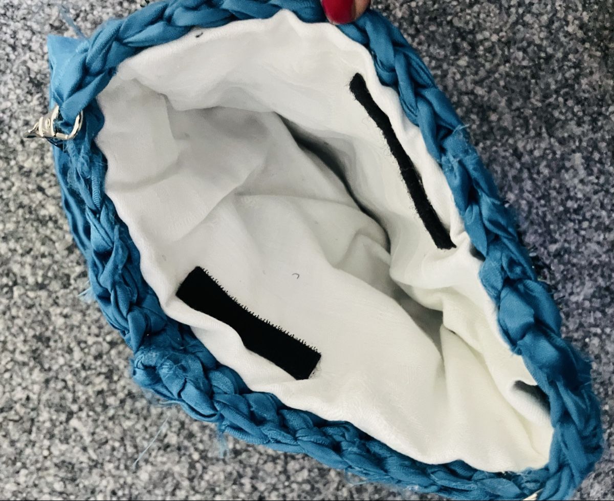 Borse da donna: Handtasche, blau-schwarz, Neu – Nuovo e nell'imballaggio originale da Au ZH venduto da Jaggy4 2