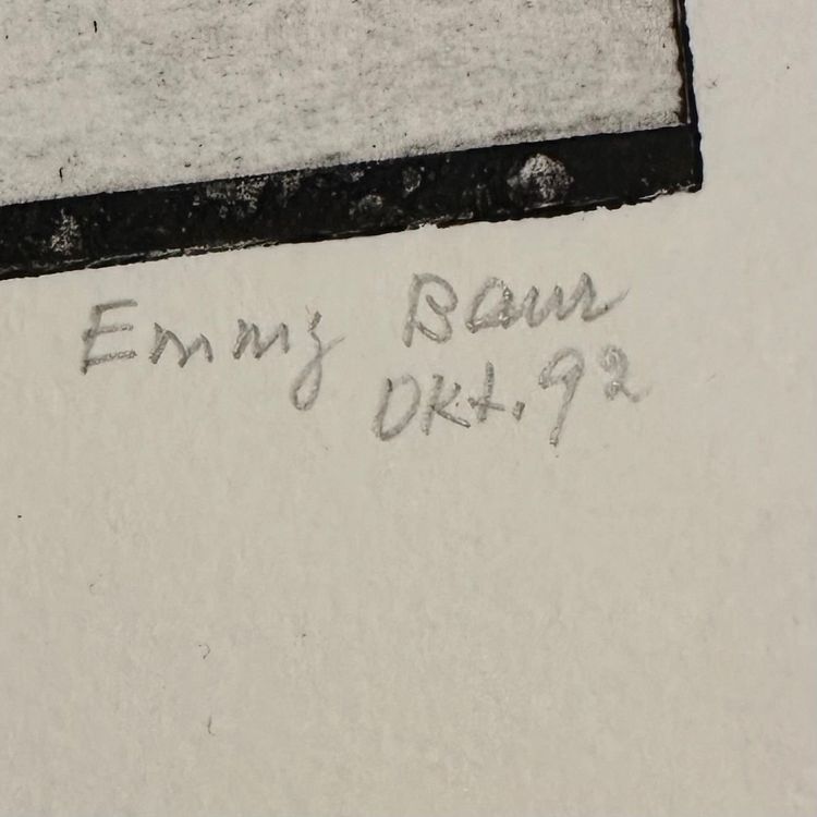 Grafica & Litografie: Emmy Baur Radierung signiert nummeriert – Usato da Gersau venduto da grafik-kunst 1
