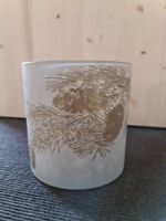 Windlicht gold/weiss, NEU
