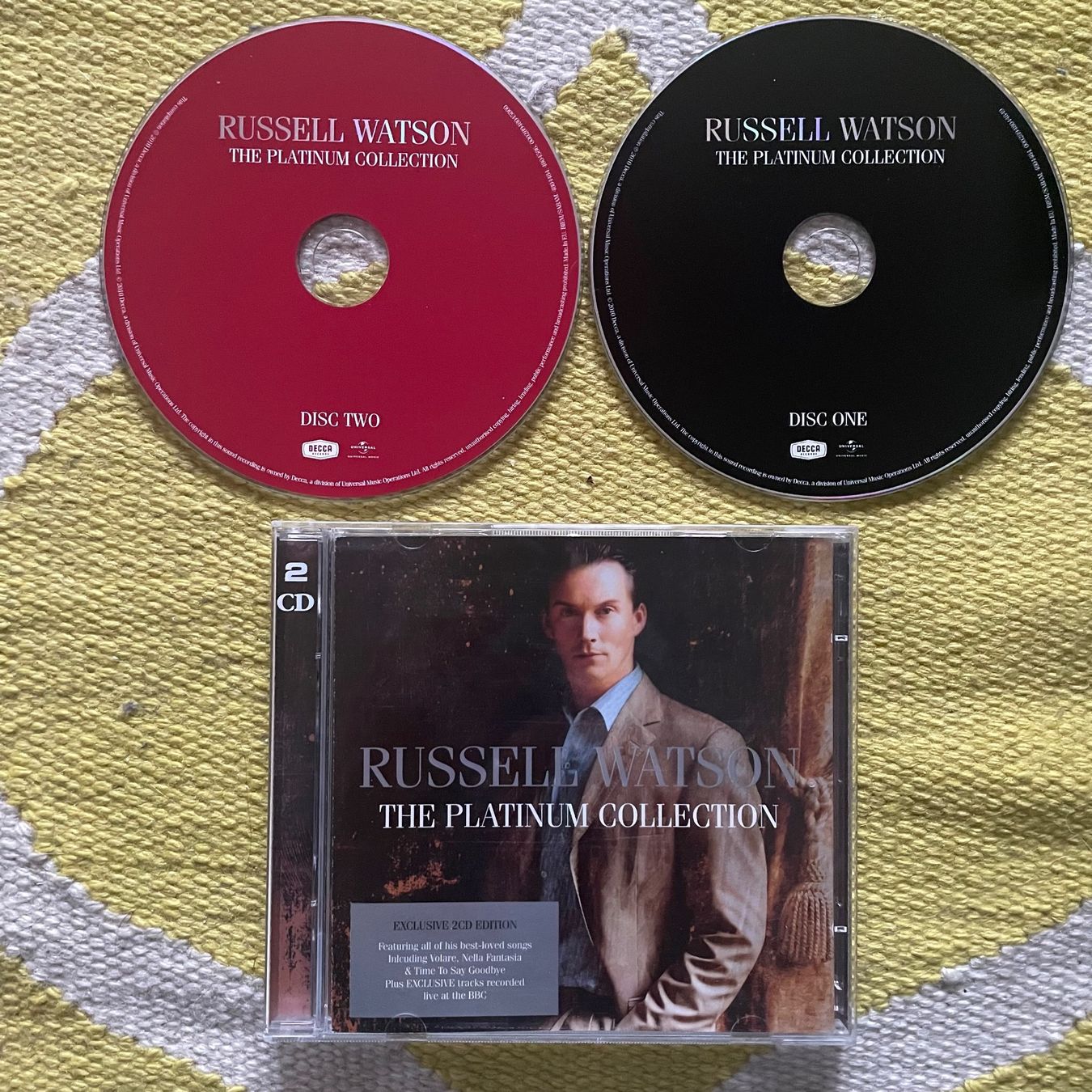 CDs: RUSSELL WATSON-2CD PLATINUM COLLECTION EXCLUSIVE EDITION – Gebraucht aus Rorschacherberg von CD-Roli