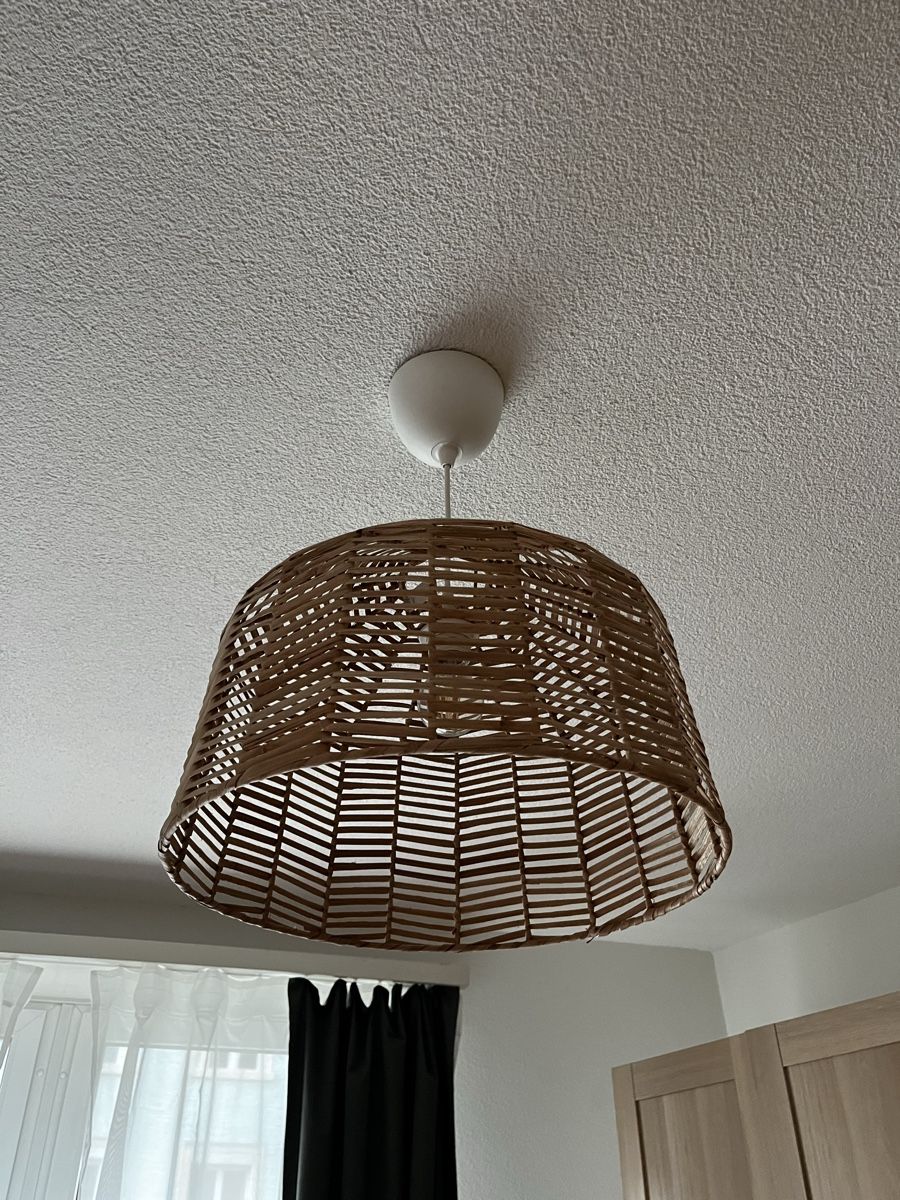 Ikea Lampade: Kappeland lamp IKEA rattan – Usato da Zürich venduto da Claralabarta 3