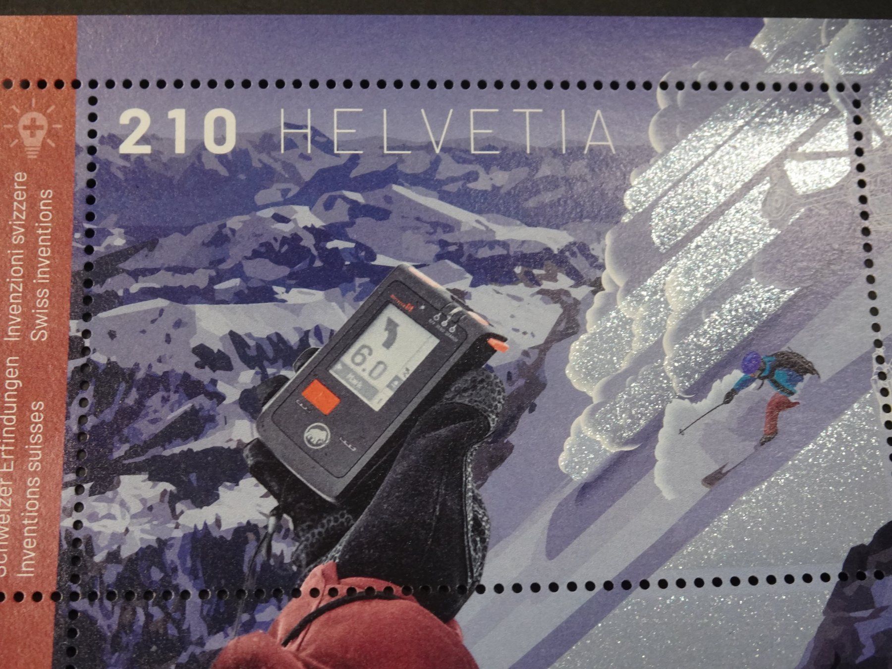 Alle Briefmarken: 2022, BLOCK POSTFRISCH; LAWINEN - SUCHGERÄT BARRYVOX – Gebraucht aus Eschenbach SG von eDaisy 1