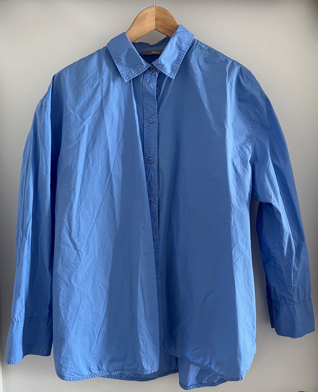 Camicette: Hemdbluse Baumwolle bleu, Grösse 42 – Usato da Zollikon venduto da Svch 3