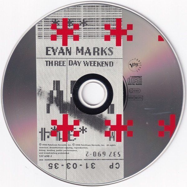 CDs: Evan Marks [VERVE] Cecil McBee, Art Pepper, Ari Ambrose, – D'occasion à Unterbäch par rubicon2012 2