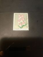 Timbre Japon, fleurs roses, collection unique!