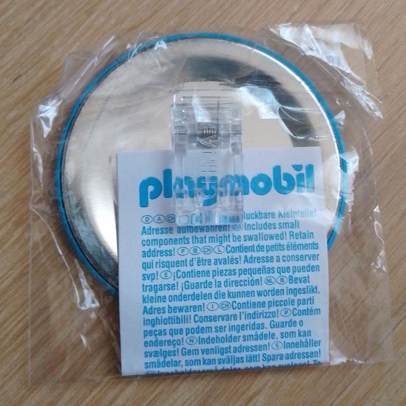 Plaketten & Abzeichen: Playmobil Pin Abzeichen Ritter ca. 5,8cm – Neu und originalverpackt aus Wohlen AG von salamanderspielwaren 1