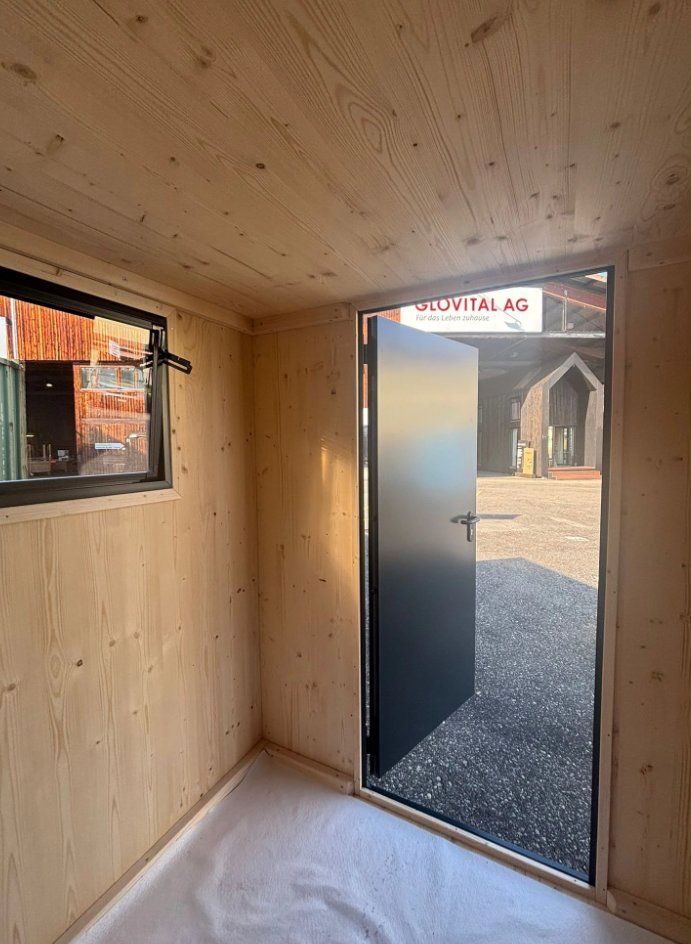 Gerätehaus Kubus 200 × 200 cm – Ausstellungsmodell (Neu (gemäss ...