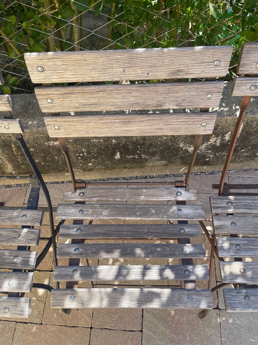 Chaises: 5 alte Gartenstühle – D'occasion à Villnachern par socondlife 4