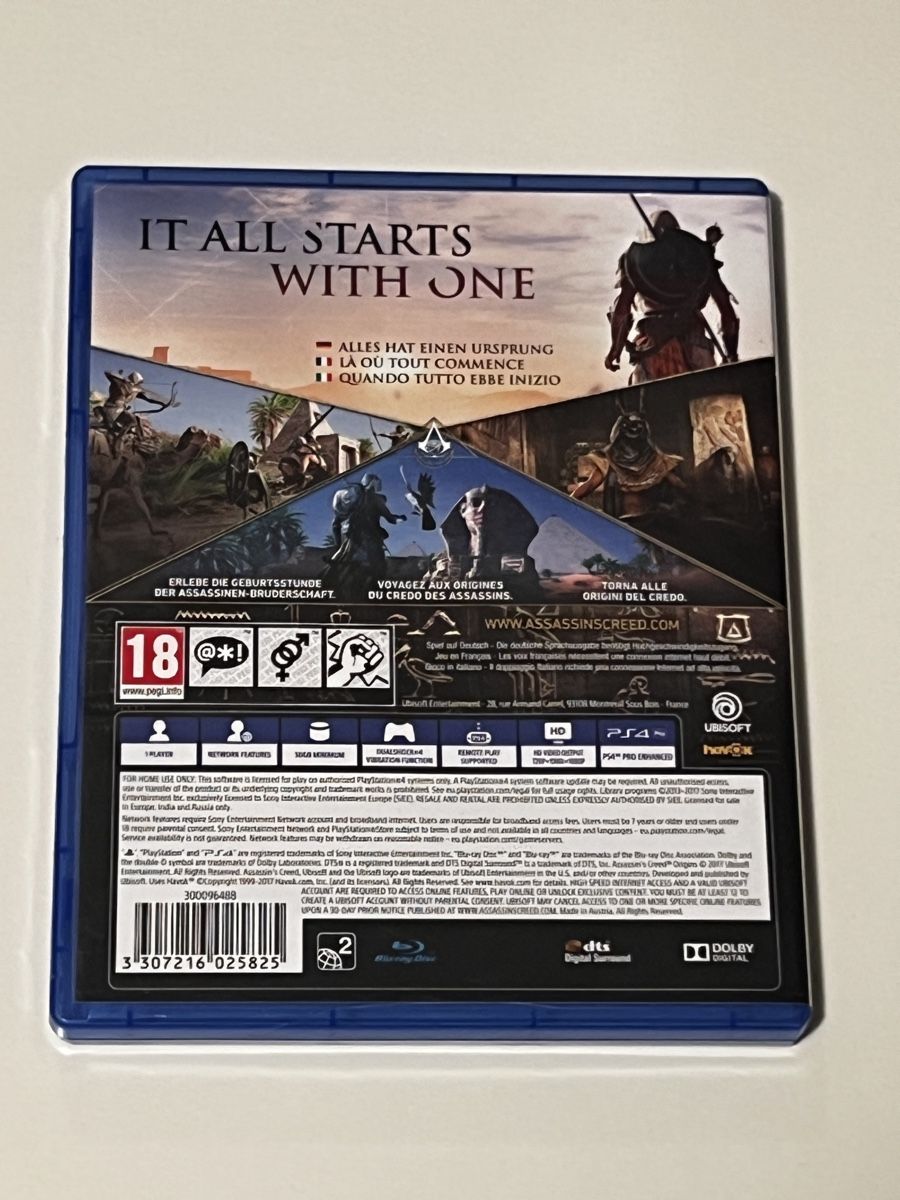 Spiele: Assassin's Creed Origins PS4 – Gebraucht aus Biel-Benken BL von edu_j8mz 1