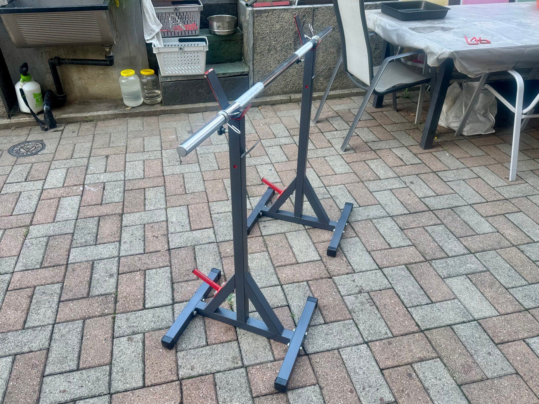 Hometrainer: Rack con bilanciere e cuscino per il collo – Usato da Osogna venduto da Cash596 1