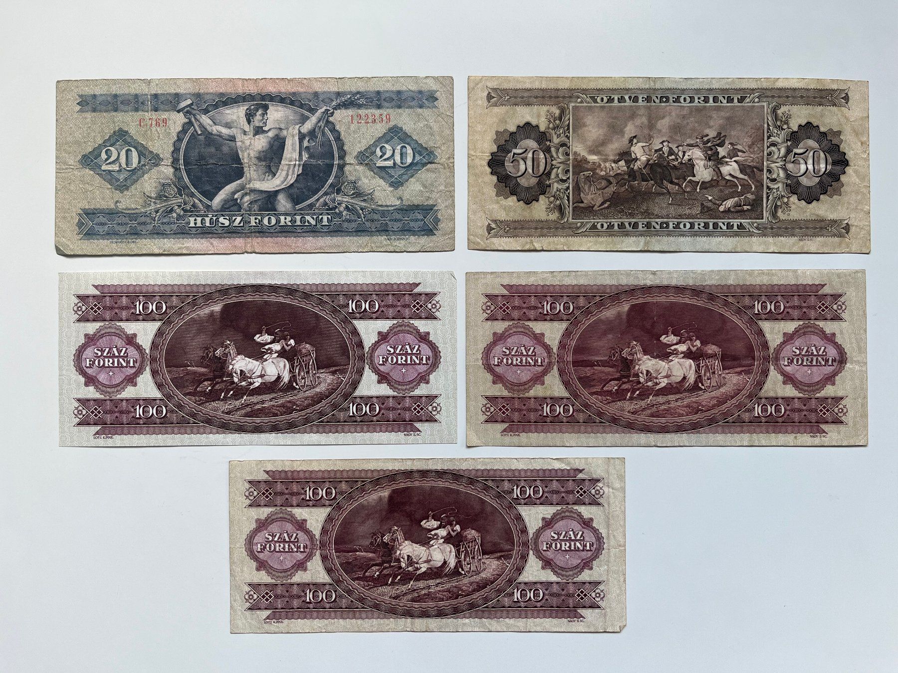 Banconote: Banknoten Ungarn – Usato da Unterkulm venduto da Fabulirius 1