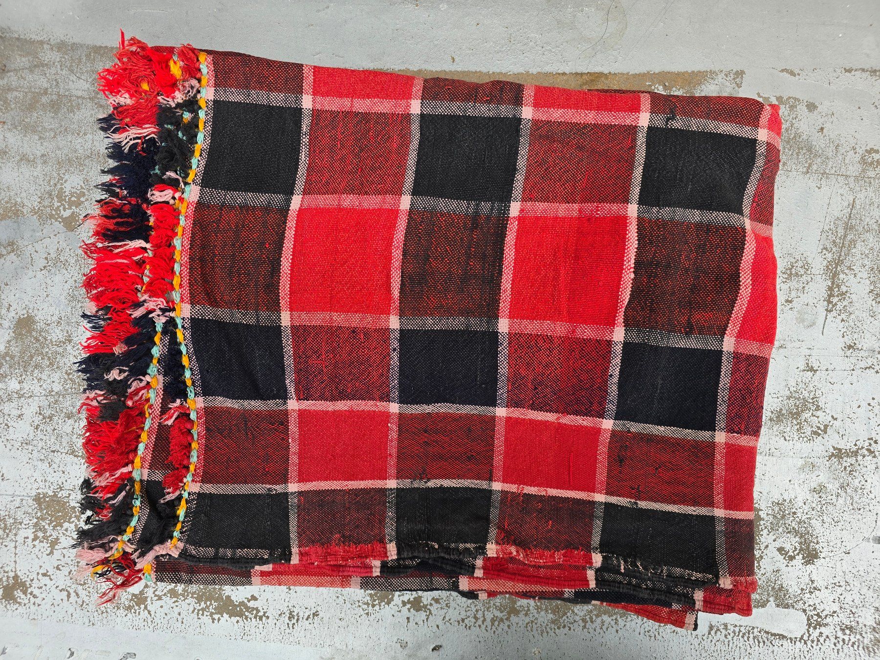 Tessuti: Stoff: Berber-Stoff vintage-ANGEBOT – Usato da Romanshorn venduto da Rachacha 1