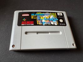 DIE SCHLÜMPFE REISEN UM DIE WELT SPIEL FÜR SUPERNINTENDO