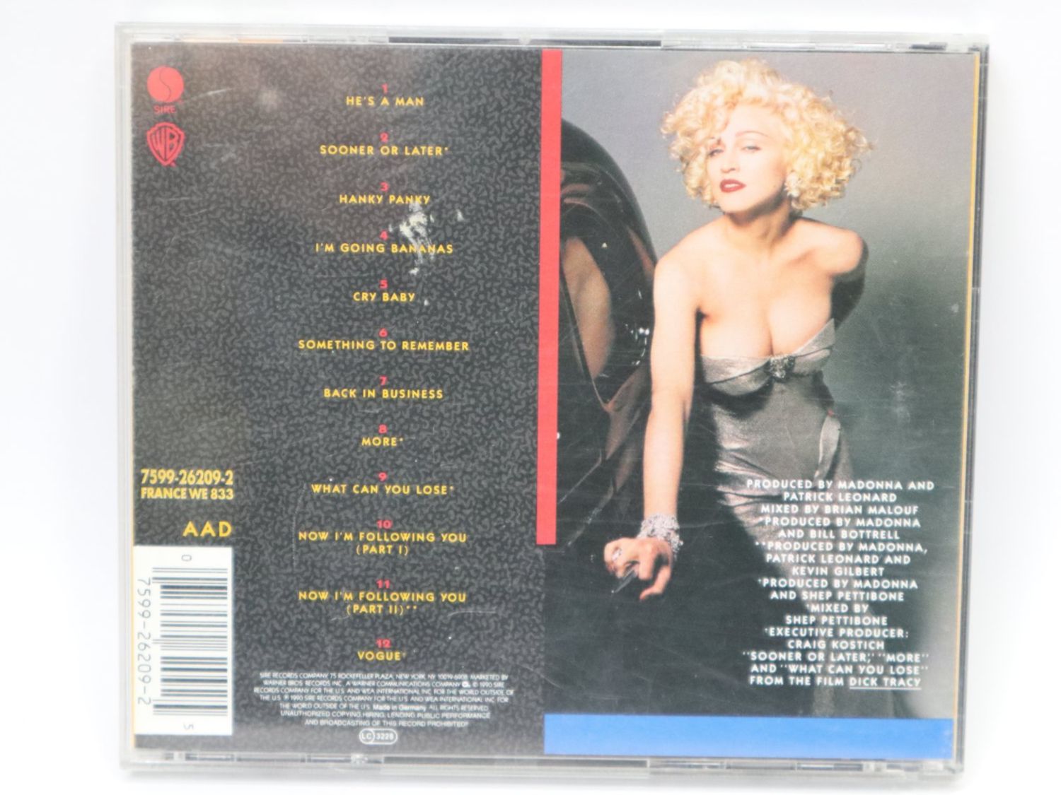 CD: CD Madonna I'm Breathless Dick Tracy – Usato da Eschenbach SG venduto da Astalavista 1