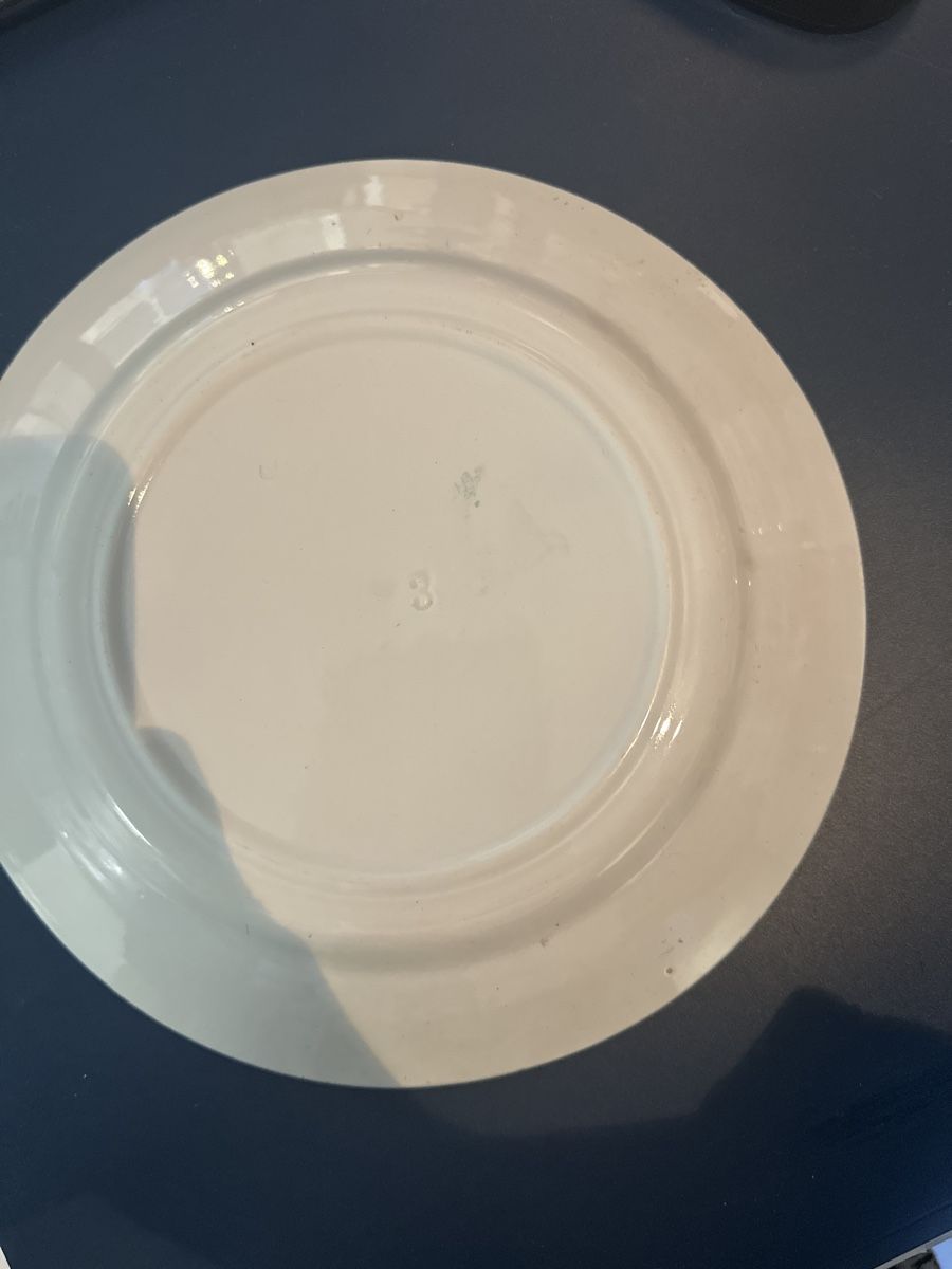 Piatti: Vintage Teller mit Blumenmuster, "täglich Brot" – Usato da Belp venduto da M.X 1