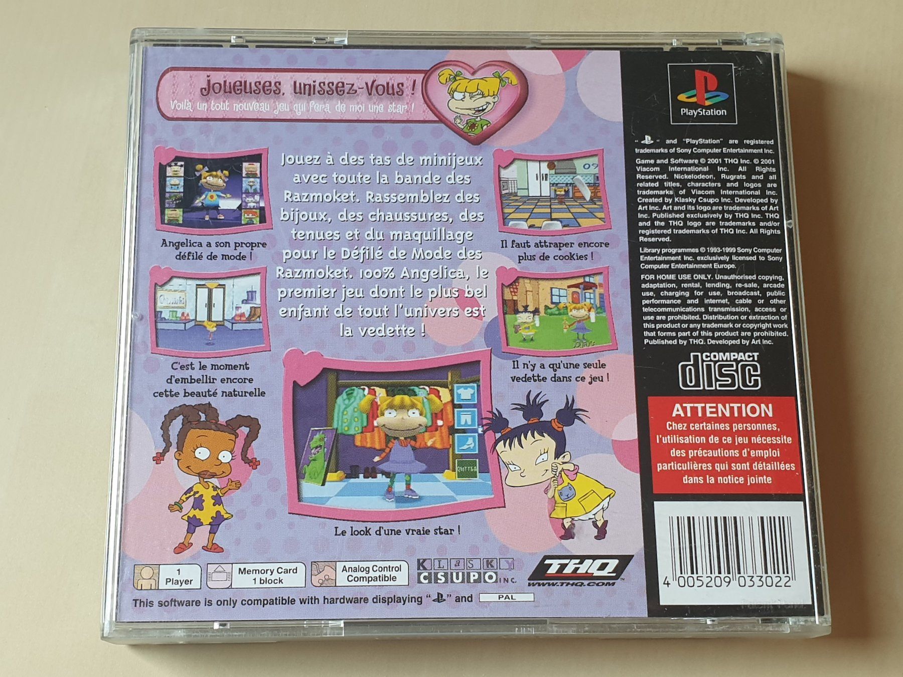 Sony Giochi: Les Razmoket 100% Angelica – Usato da Stansstad venduto da collectorsshop 1